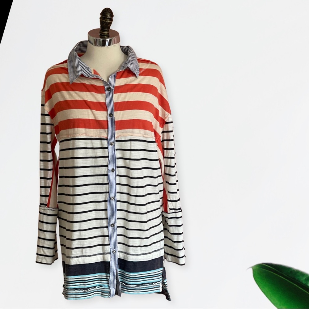 Free people striped tunic
